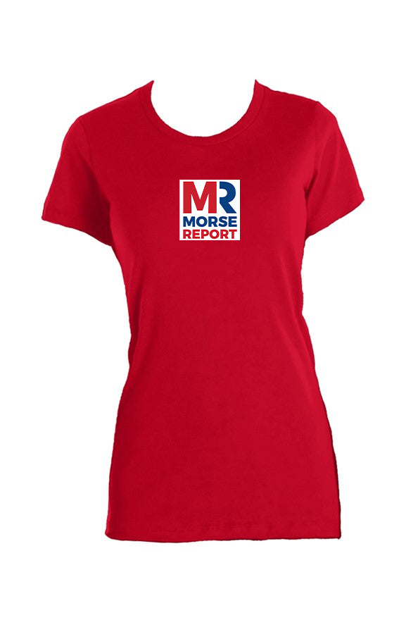 Ladies Morse Report Tee