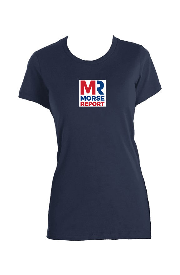 Ladies Morse Report Tee