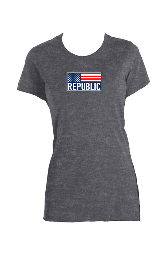 Ladies Made in USA Crew T-Shirt