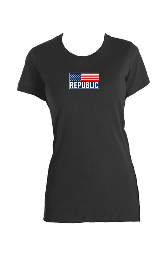 Ladies Made in USA Crew T-Shirt