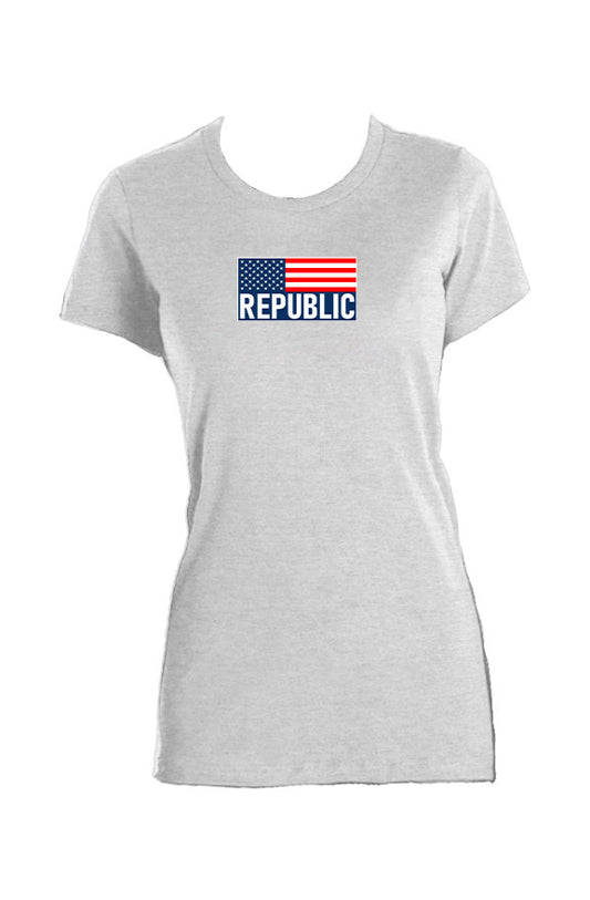 Ladies Made in USA Crew T-Shirt