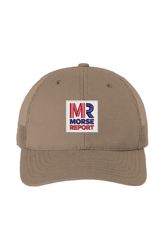 Morse Report Trucker Hat Solid