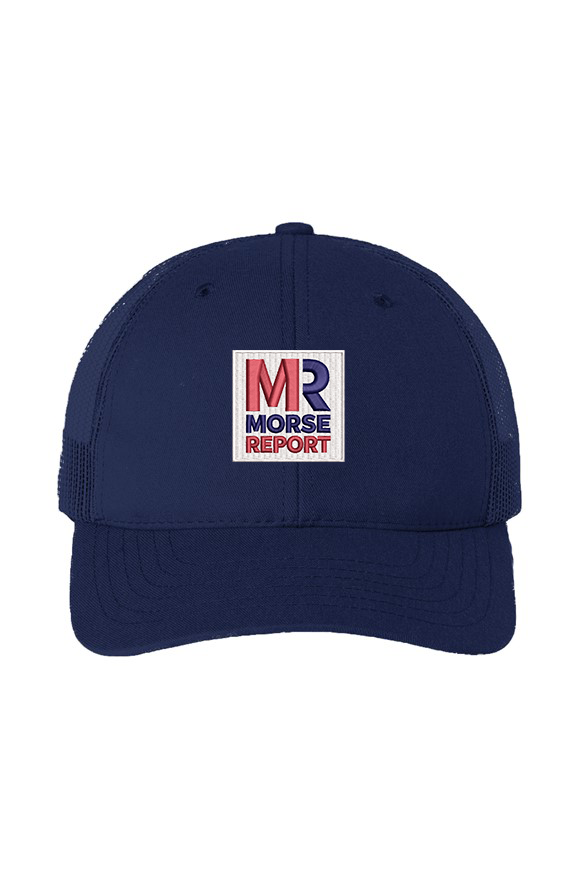 Morse Report Trucker Hat Solid